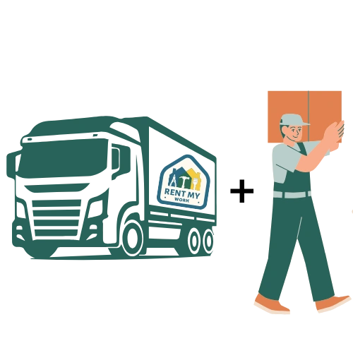 Lkw inkl. 1 Fahrer/Helfer